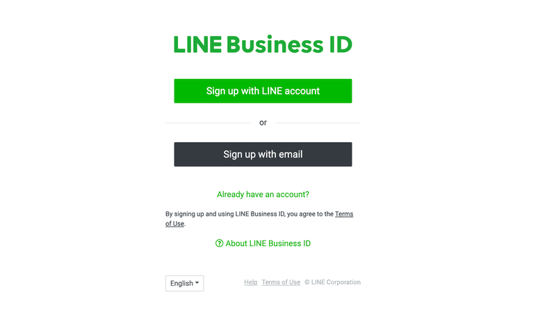 line-business-id